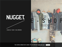 Tablet Screenshot of nugget.cz